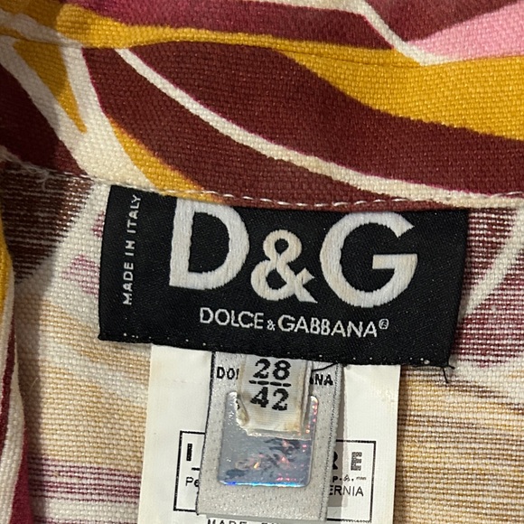 D&G colorful jacket size 42 - Picture 7 of 9